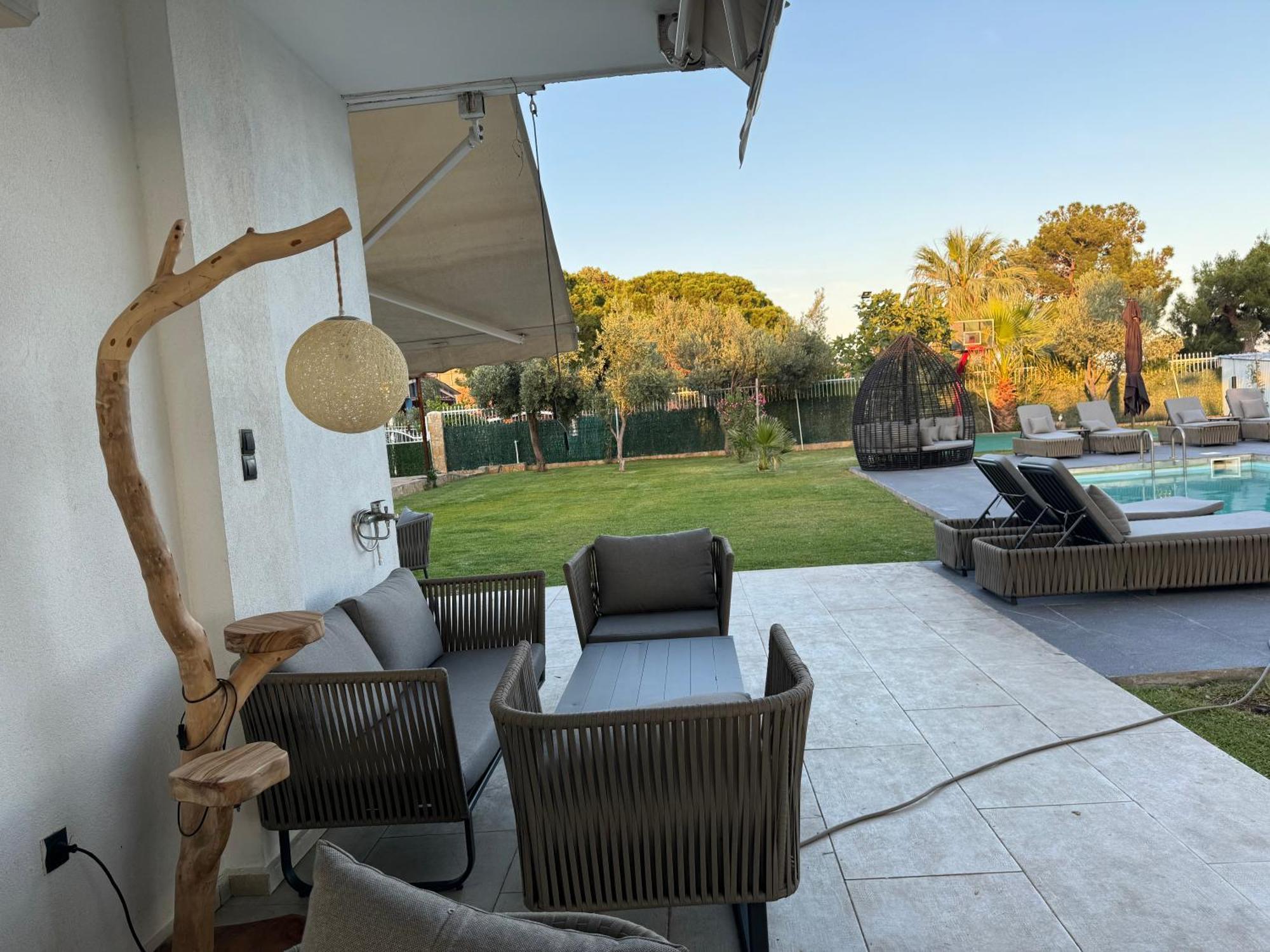 Zoza Luxury Villa Isthmia By The Sea With Private Pool Kalamáki Eksteriør billede