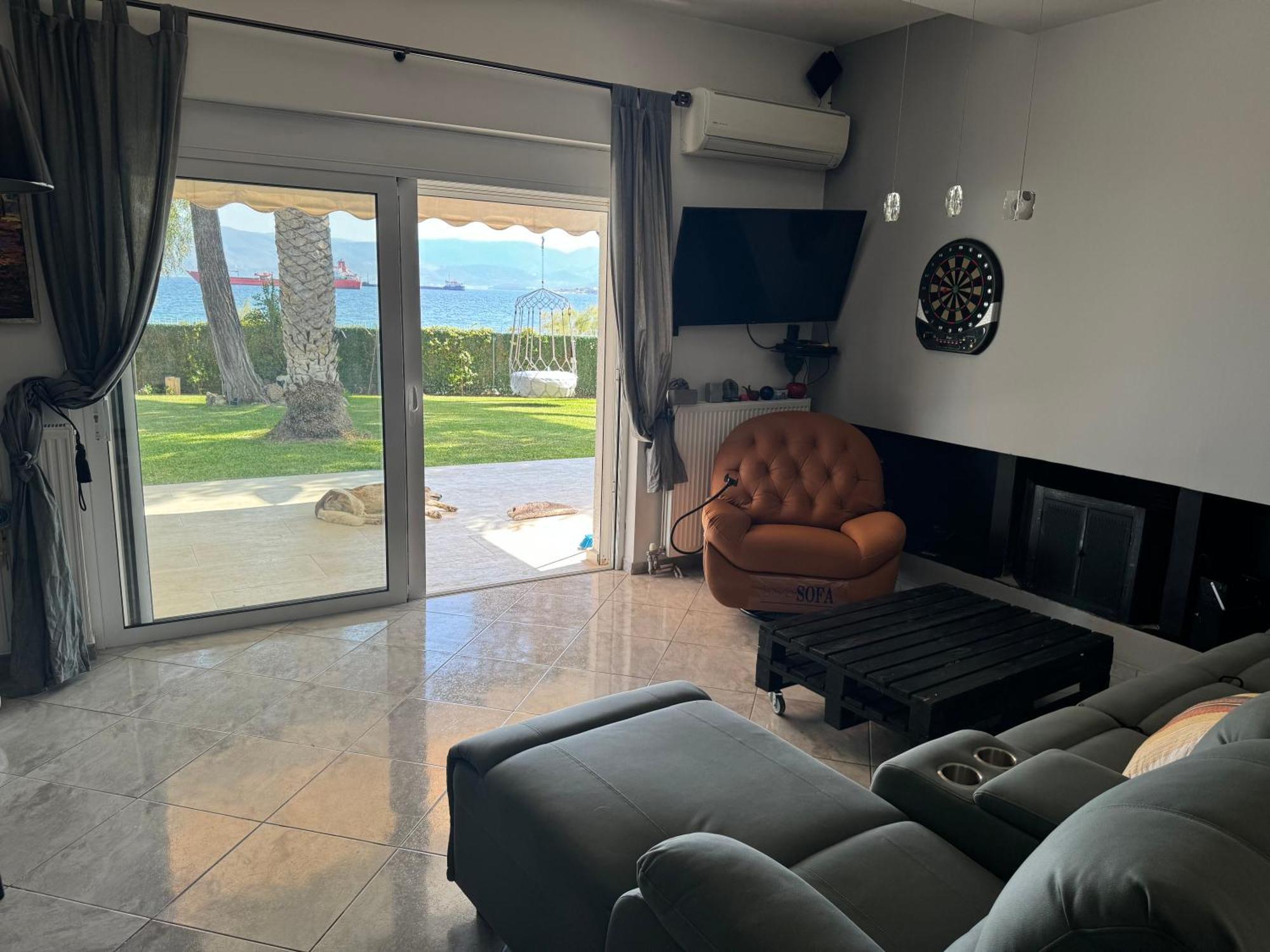 Zoza Luxury Villa Isthmia By The Sea With Private Pool Kalamáki Eksteriør billede
